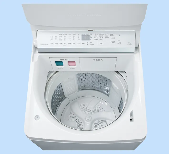 縦型洗濯機の写真