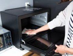 電子レンジの写真