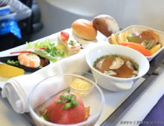 機内食の写真