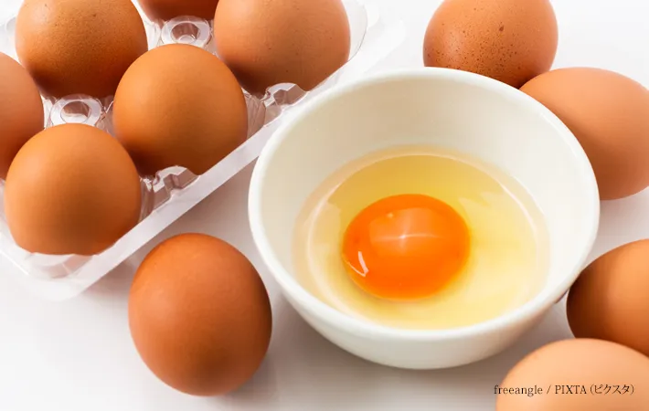 『卵（赤玉）』の写真