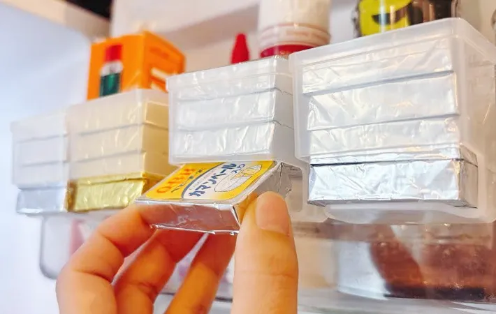 『ベビーチーズストッカー』の使用写真（撮影：キジカク）