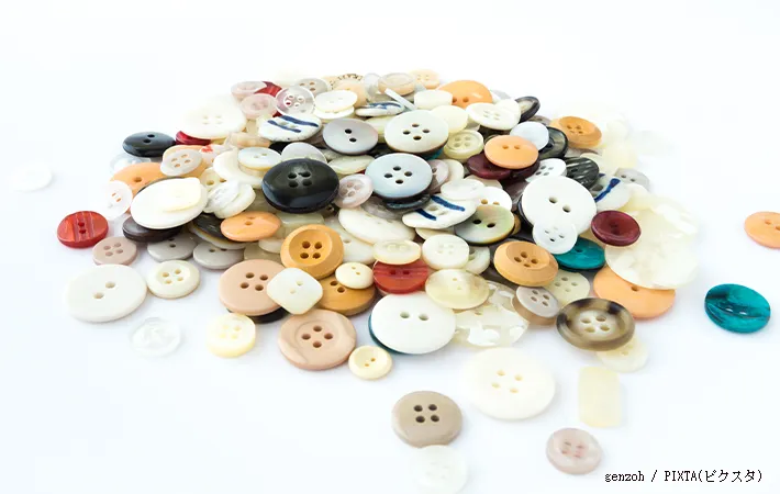 ボタンの写真