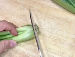 『小松菜の炒め物』の写真(撮影:キジカク)