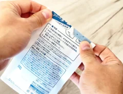 『熱さまシート』の使用写真（撮影：キジカク）