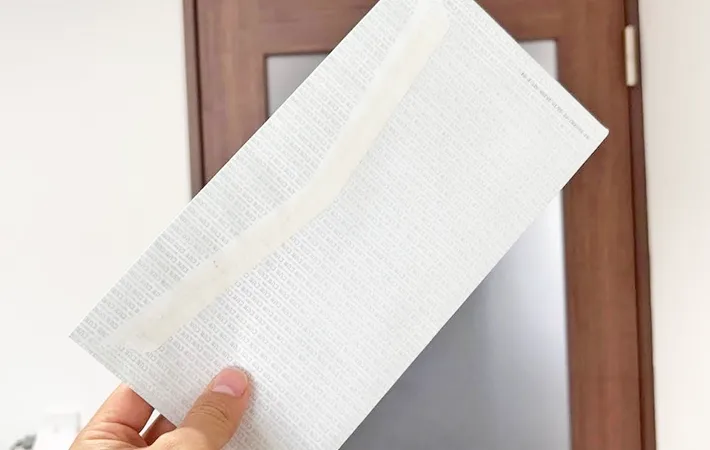 『封筒』の写真（撮影：キジカク）