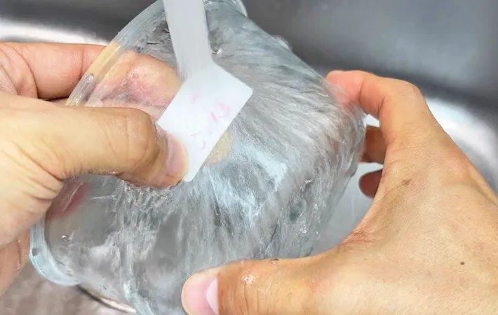 『キッチンラベルマーカー』の使用写真（撮影：キジカク）