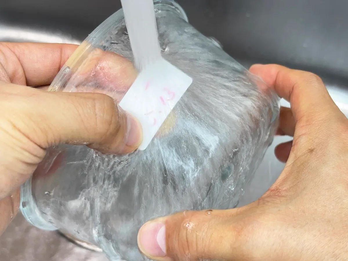 ダイソーのキッチンラベルマーカーの写真(撮影:キジカク)