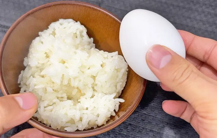 『卵とご飯』の写真（撮影：キジカク）