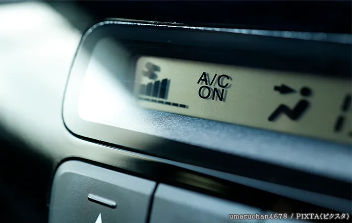 『A/Cスイッチ』がONになっている写真