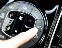 カーエアコンの写真