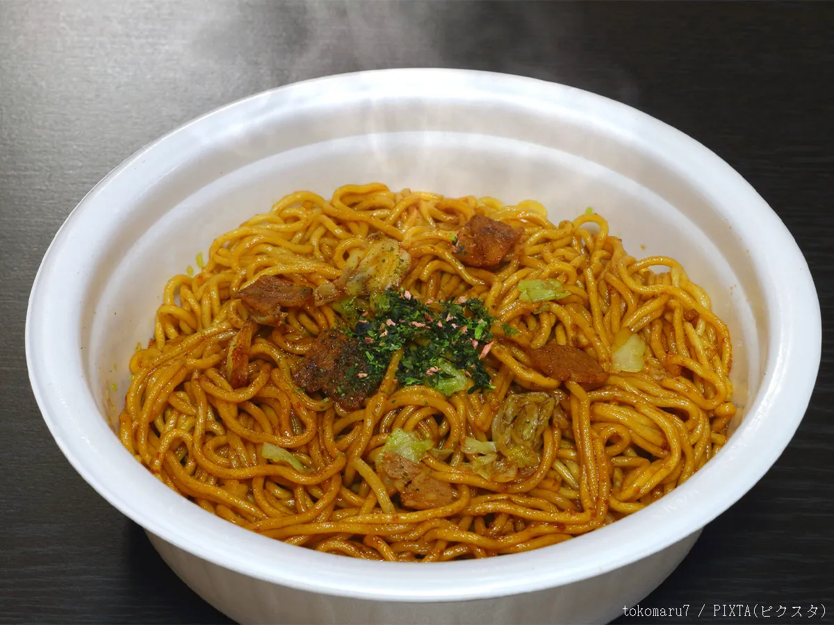 焼きそばの写真