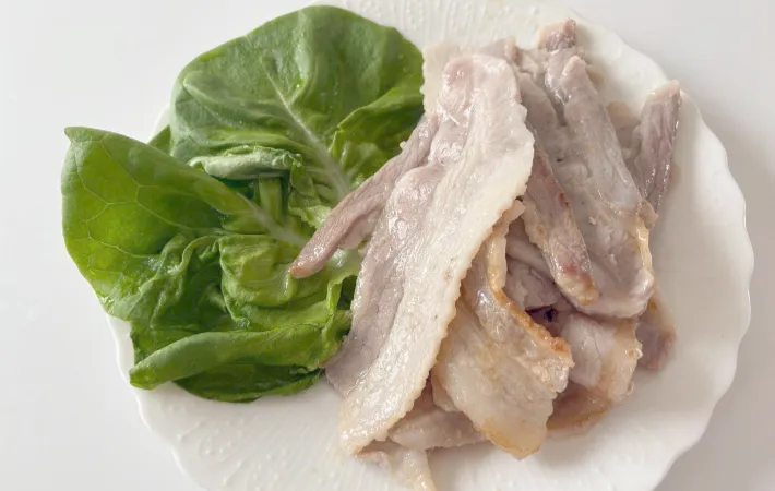 肉と野菜の画像（撮影：エニママ）