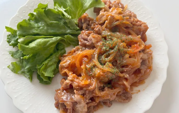 ポークチャップの画像（撮影：エニママ）