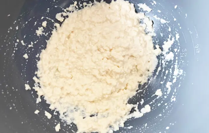 滑らかになった絹豆腐（撮影：エニママ）