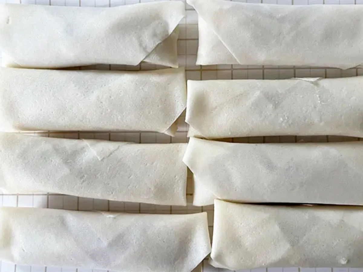 春巻きを焼く前の写真(撮影:エニママ)