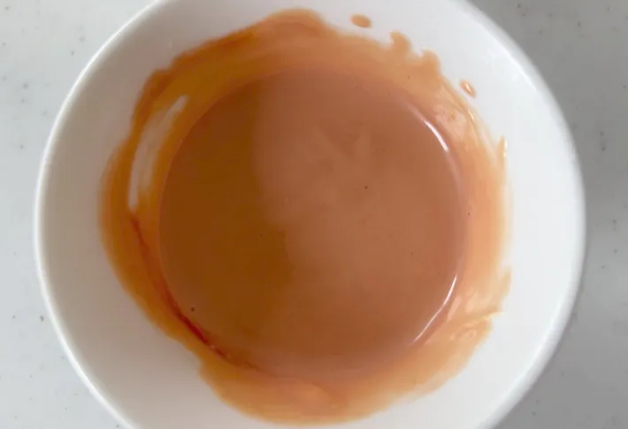 ソースの画像（撮影：エニママ）