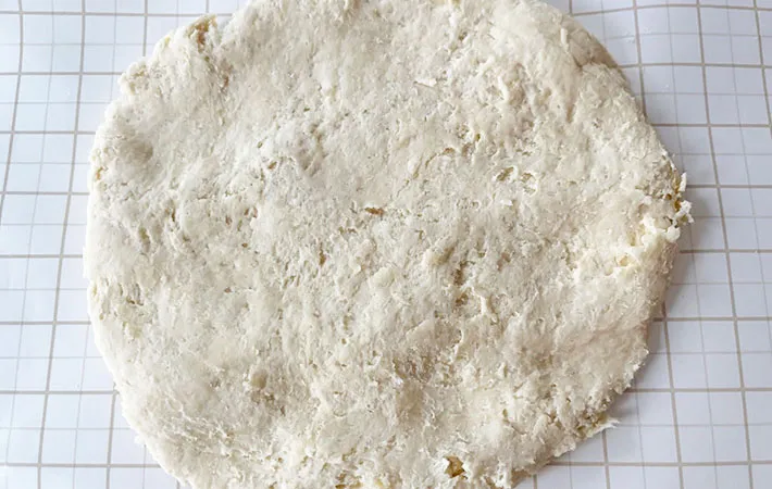 1～2cmの厚さに伸ばした画像（撮影：エニママ）