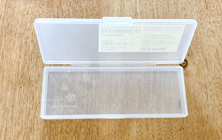 『ポリプロピレン小物ケース・S』の写真（撮影：エニママ）