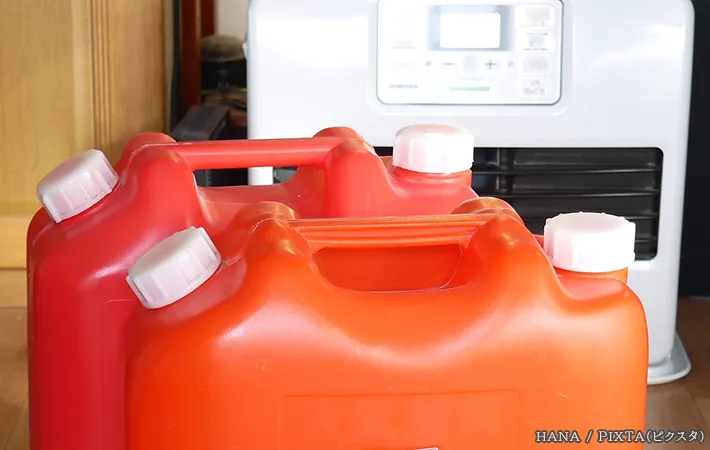 灯油タンクの写真