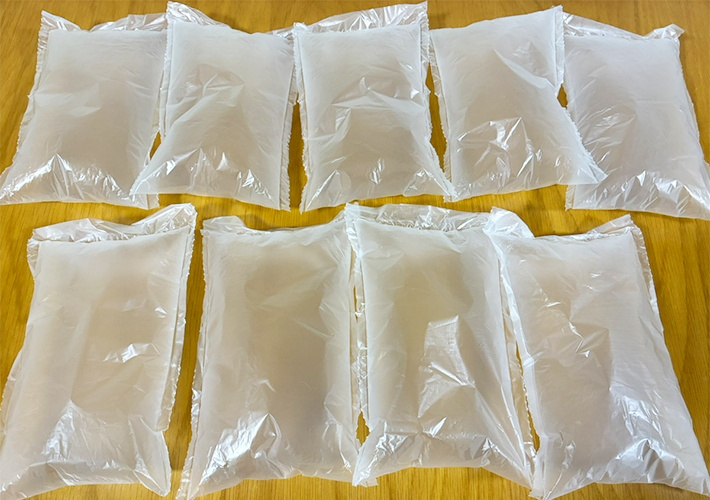 エアクッションの活用写真（撮影：grapeライフハック編集部）