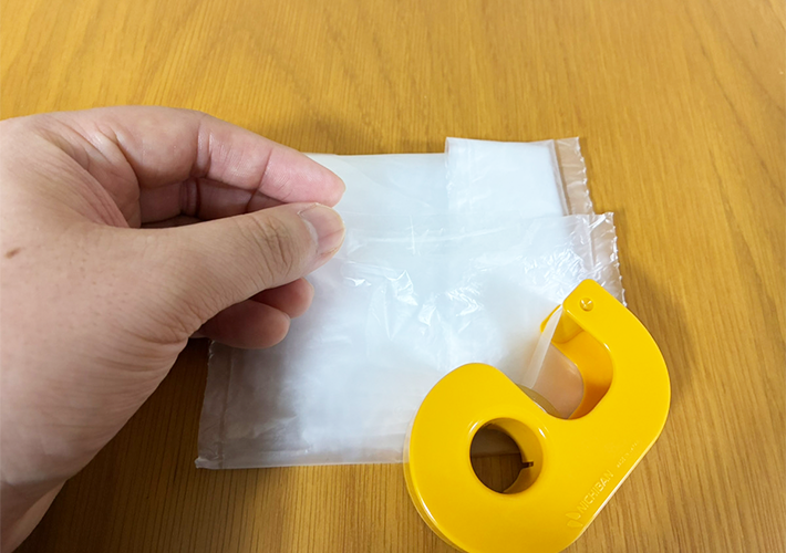 エアクッションの活用写真（撮影：grapeライフハック編集部）