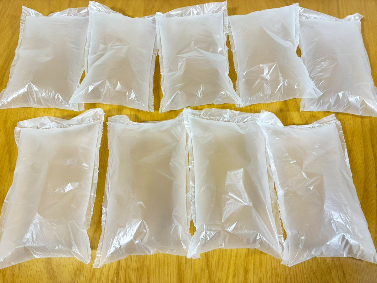 エアクッションの活用写真（撮影：grapeライフハック編集部）