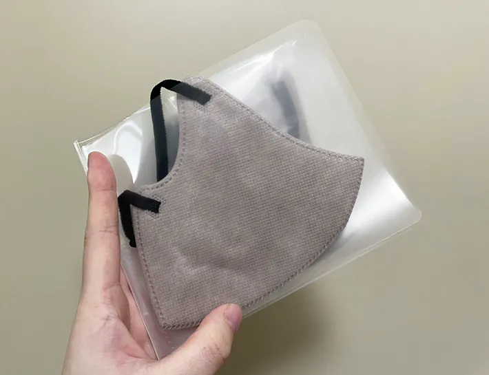 マスクケースの写真（撮影：grapeライフハック編集部）