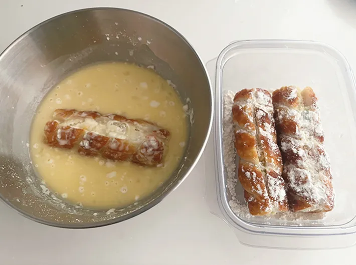 衣をつけたちくわの写真（撮影：grapeフード編集部）