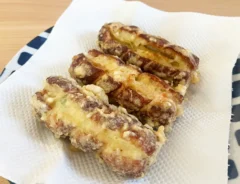 ちくわサラダの完成品写真（撮影：grapeフード編集部）