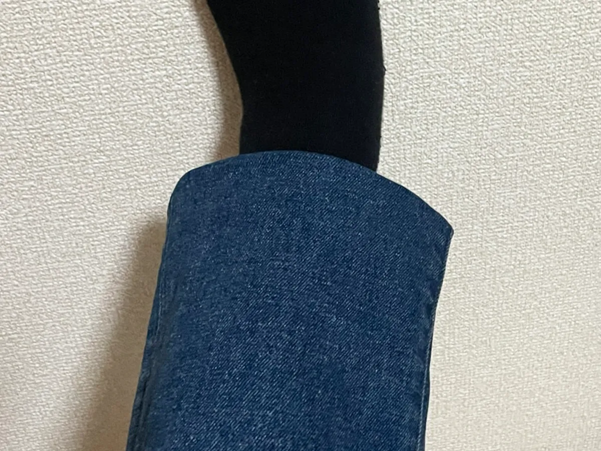 デニムジーンズの写真（撮影：grapeライフハック編集部）