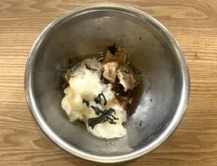 大根おろしとサバのサラダの写真（画像提供：沖多恵子）