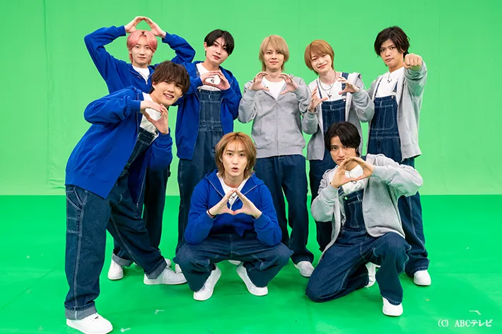 『ナニワでバンザイ！自分トリセツ2.0』に出演するアイドルグループ・B&ZAI