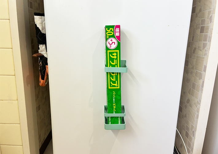 マグネット傘立ての活用写真（撮影：grapeライフハック編集部）