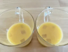 加熱前の茶碗蒸しの写真（撮影：grapeフード編集部）