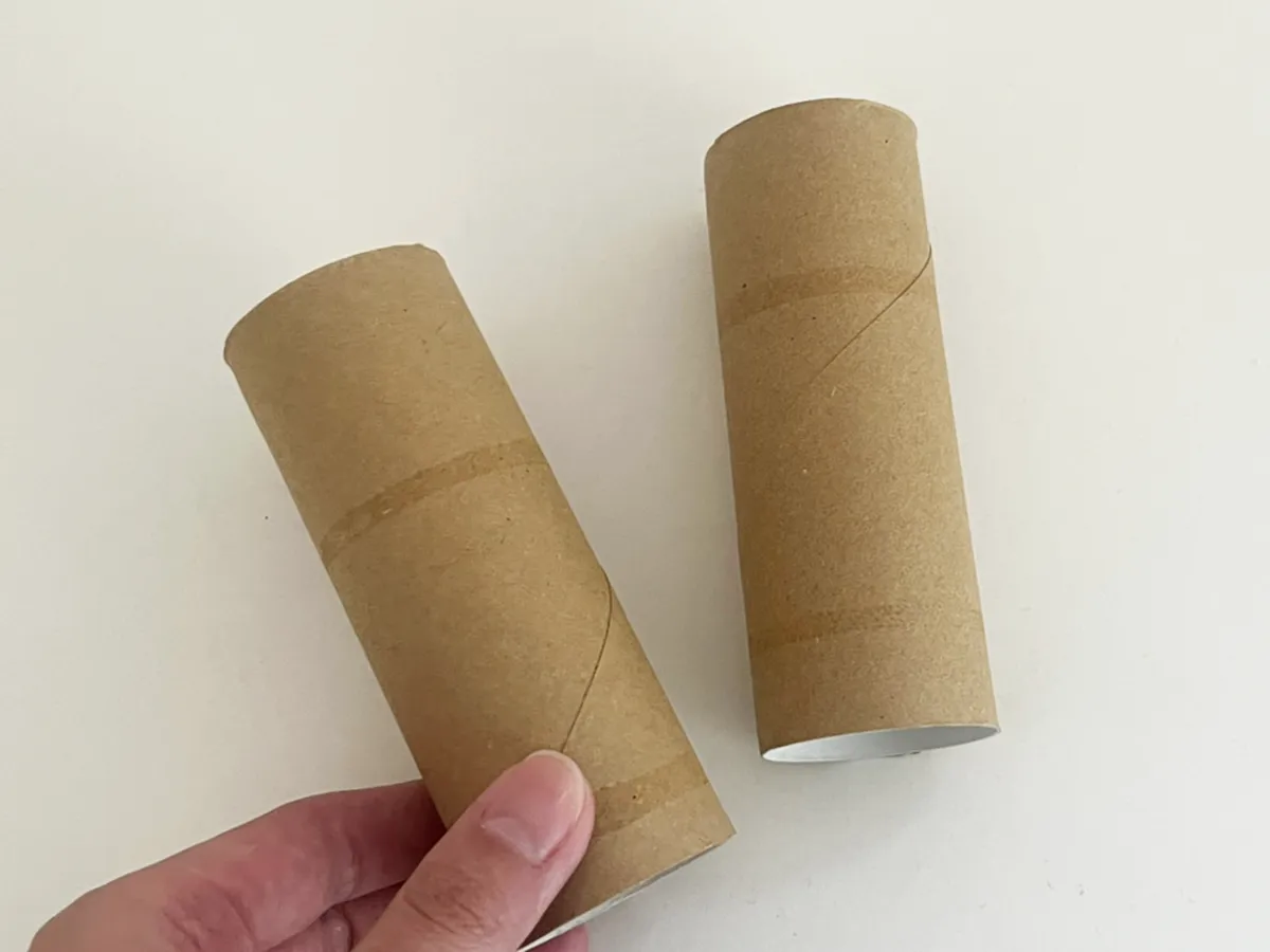 トイレットペーパーの芯の写真(撮影:grapeライフハック編集部)