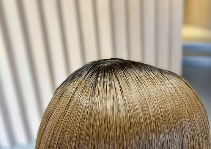 スタイリング後の写真