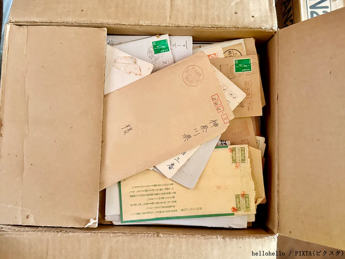 収納の前に捨てるのイメージ写真