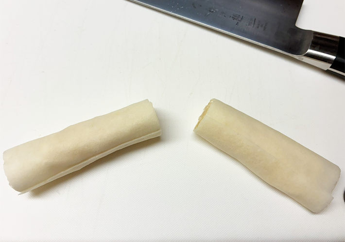 エノキの春巻きレシピの写真（撮影：grapeフード編集部）