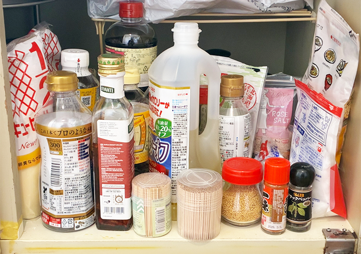 調味料の写真（撮影：grapeライフハック編集部）