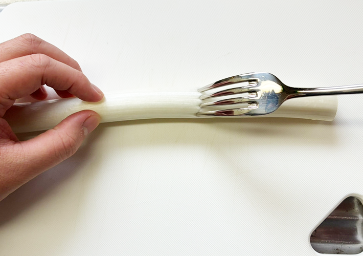 白髪ねぎの写真（撮影：grapeフード編集部）