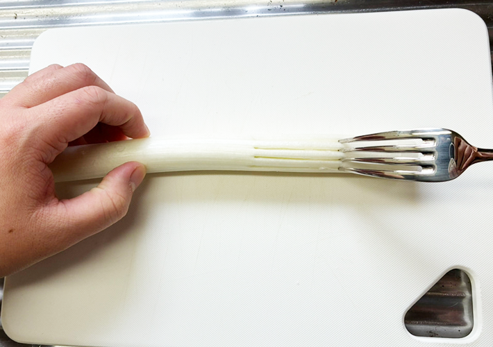 白髪ねぎの写真（撮影：grapeフード編集部）