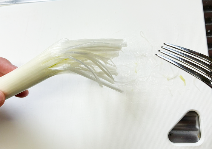 白髪ねぎの写真（撮影：grapeフード編集部）