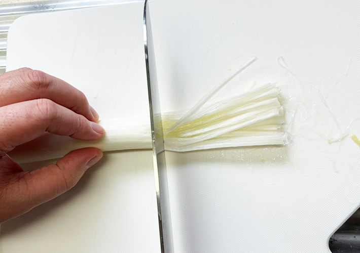 白髪ねぎの写真（撮影：grapeフード編集部）