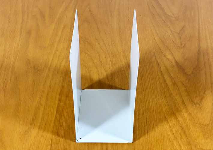 ブックエンドの活用写真（撮影：grapeライフハック編集部）