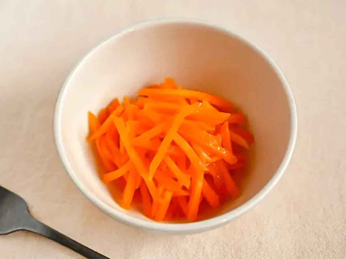 ニンジンサラダ(撮影:小泉明代)