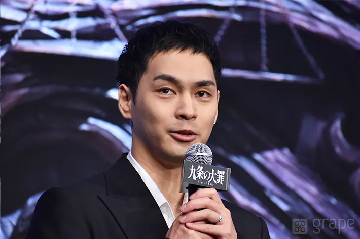 『九条の大罪』配信直前イベントに登壇した柳楽優弥さん（撮影：grape芸能編集部）