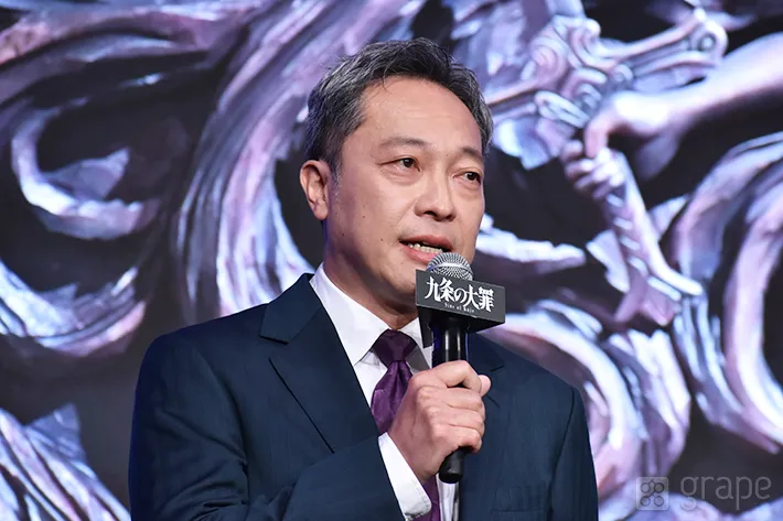 『九条の大罪』配信直前イベントに登壇した音尾琢真さん（撮影：grape芸能編集部）