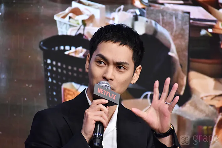 『九条の大罪』配信直前イベントに登壇した柳楽優弥さん（撮影：grape芸能編集部）