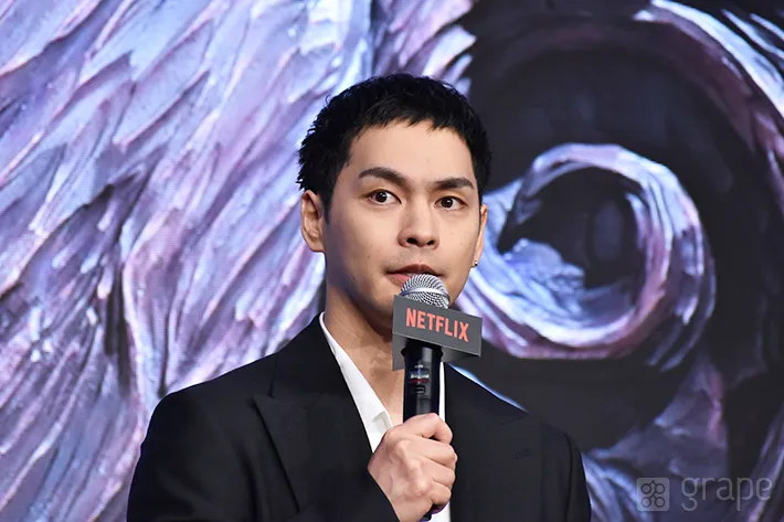 『九条の大罪』配信直前イベントに登壇した柳楽優弥さん（撮影：grape芸能編集部）