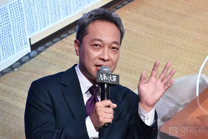 『九条の大罪』配信直前イベントに登壇した音尾琢真さん（撮影：grape芸能編集部）